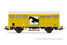 021-HJ6232 - H0 - SNCF, 2-achs. gedeckter Güterwagen Gs, Ep. IV
